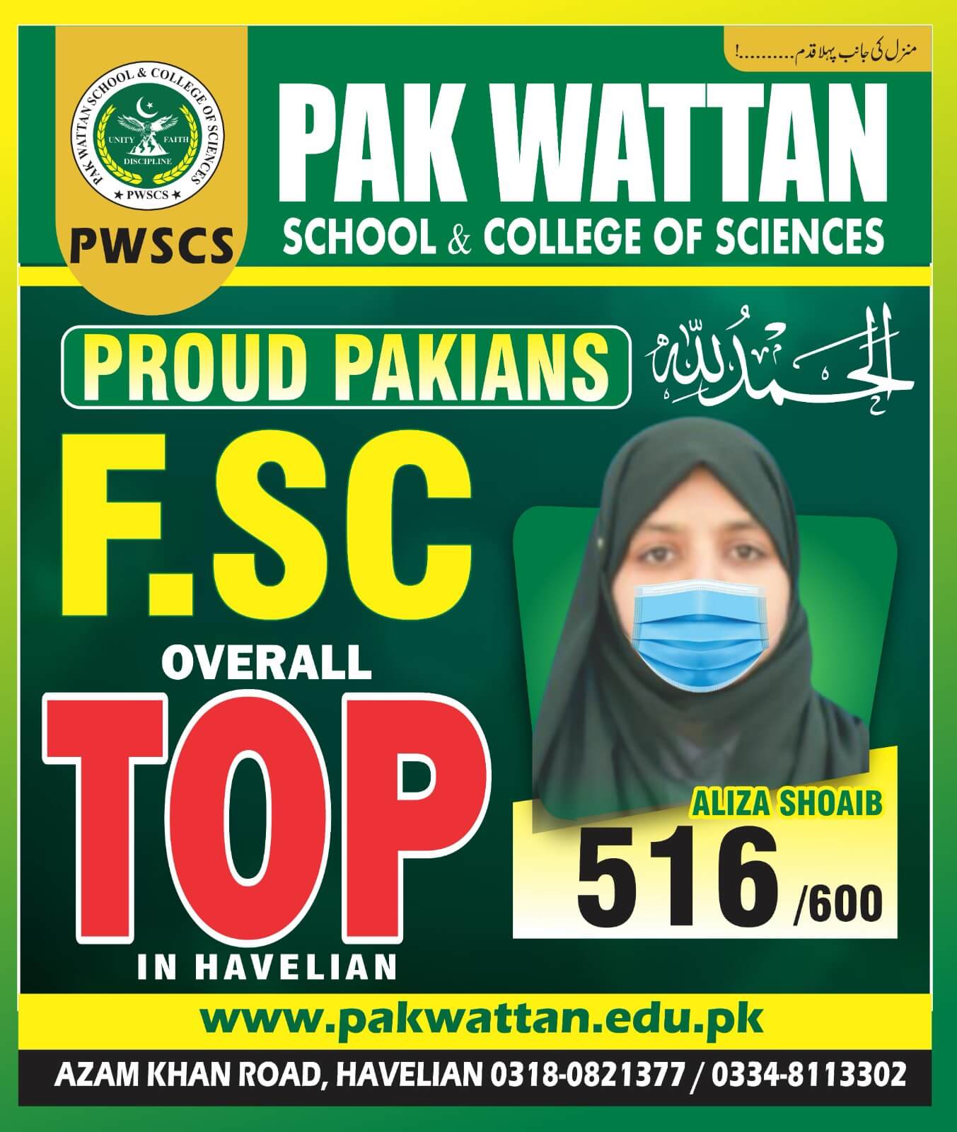 Top Positions in Havelian